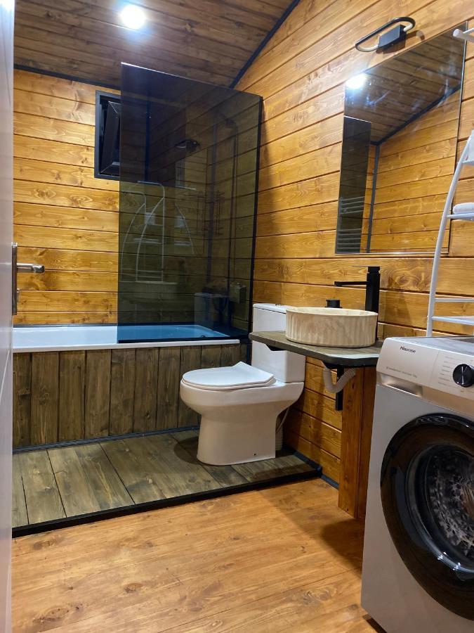 Little Wood House Gergeti Villa Kazbegi Ngoại thất bức ảnh